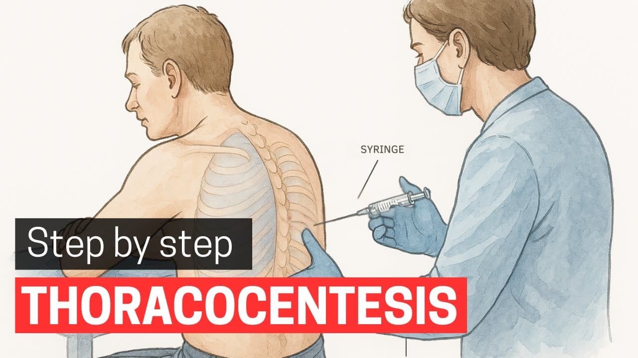 Thoracocentesis (Plural Tapping) Procedure Explained | Step-by-Step Clinical Guide