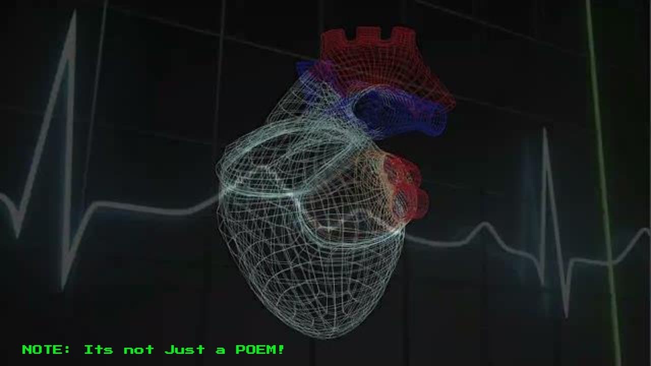 The ECG Poem: Just being a little creative 😜