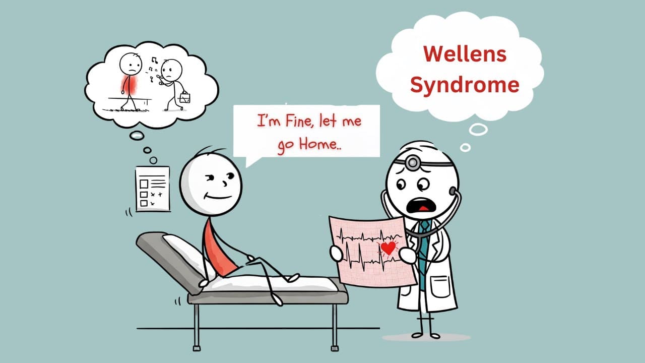ECG That Predicts Heart Attack Before It Happens: Wellens Syndrome