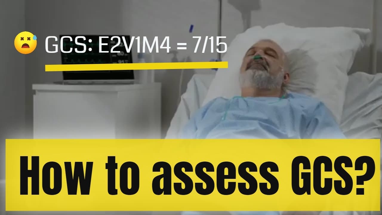 GCS (Glagow Coma Scale): Neurological assessment in impaired consciousness