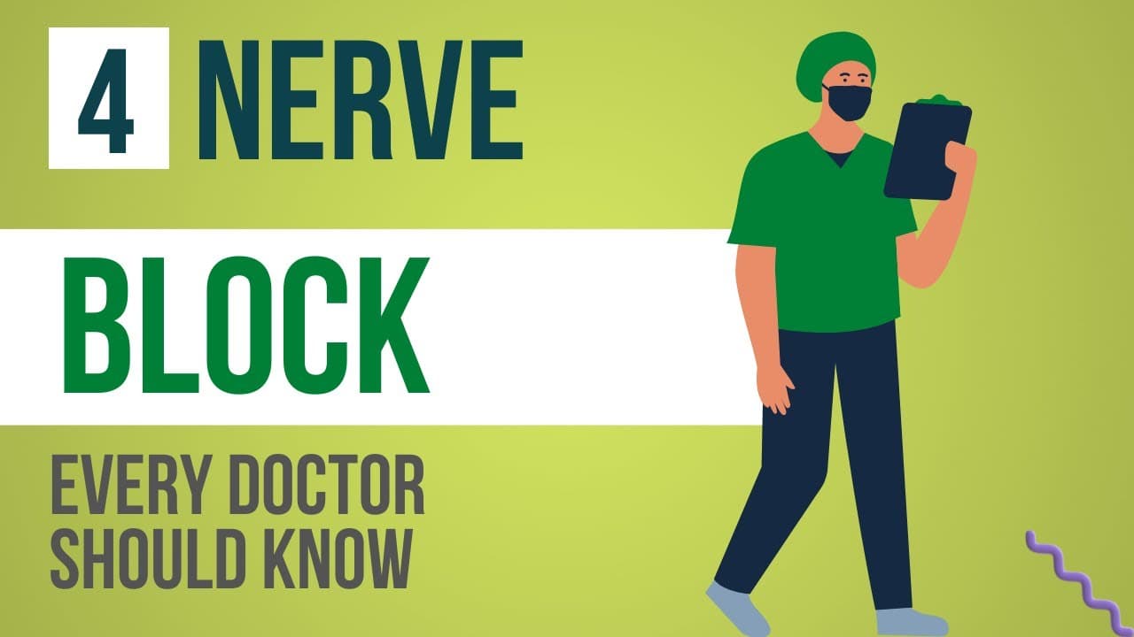 4 Types of anesthetic nerve block every physician should know