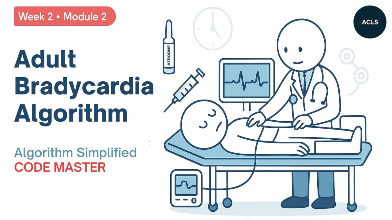 CODE MASTER | Adult Bradycardia Algorithm | Quick Guide for Rescuers